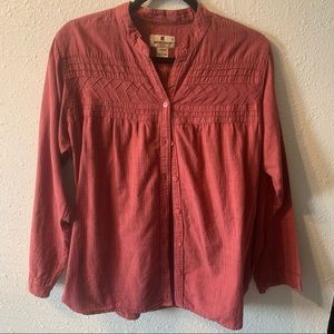 Woolrich| Burnt Red Button-down